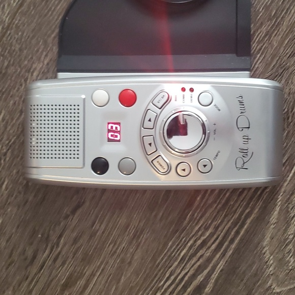 Battery Operated Roll Up Drum Set - Silicone Mat for Adults and Kids - Picture 2 of 6